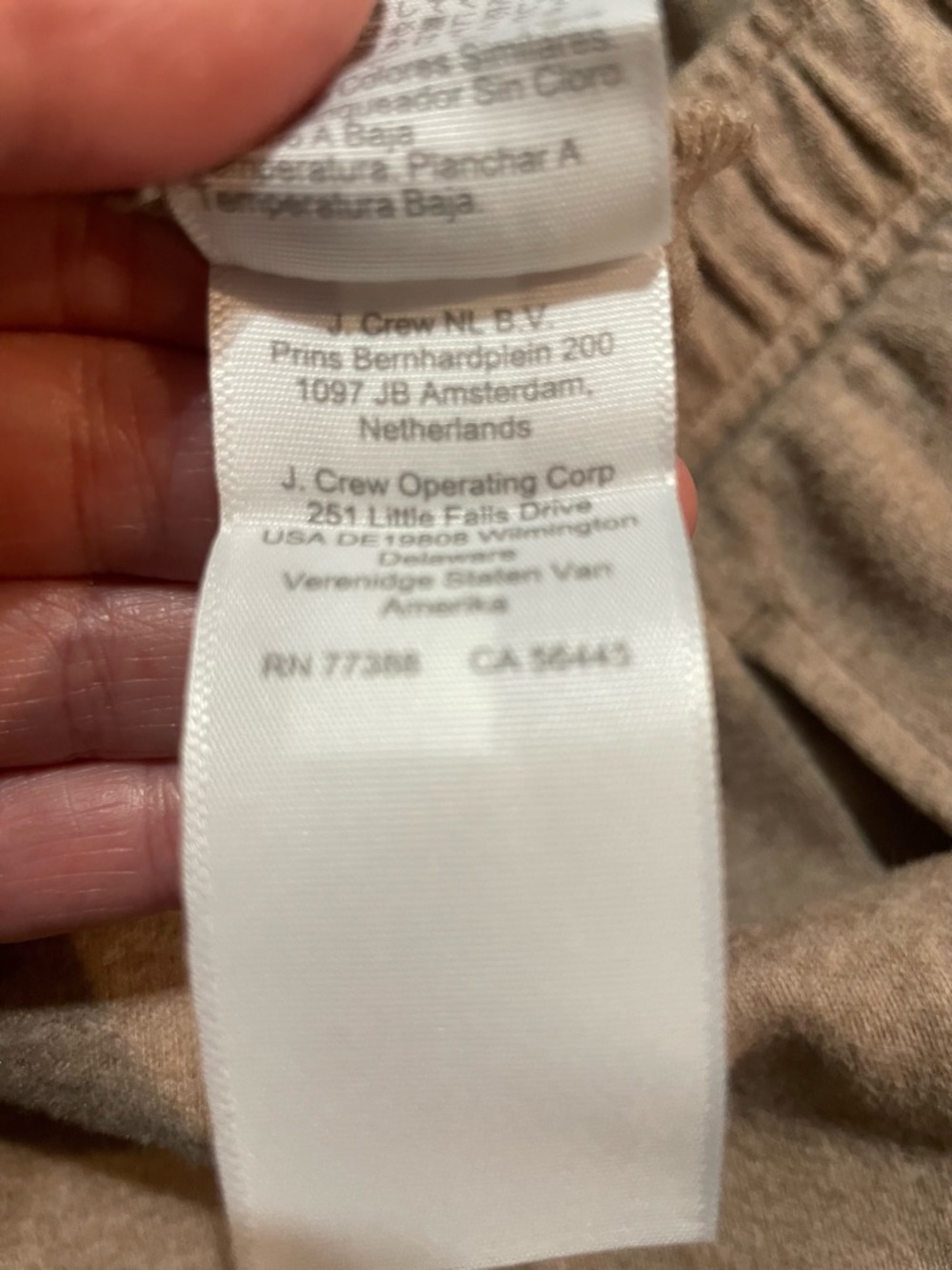 J.Crew Cloudspun Straight Leg Sweatpants Mushroom L NWT - Picture 11 of 12